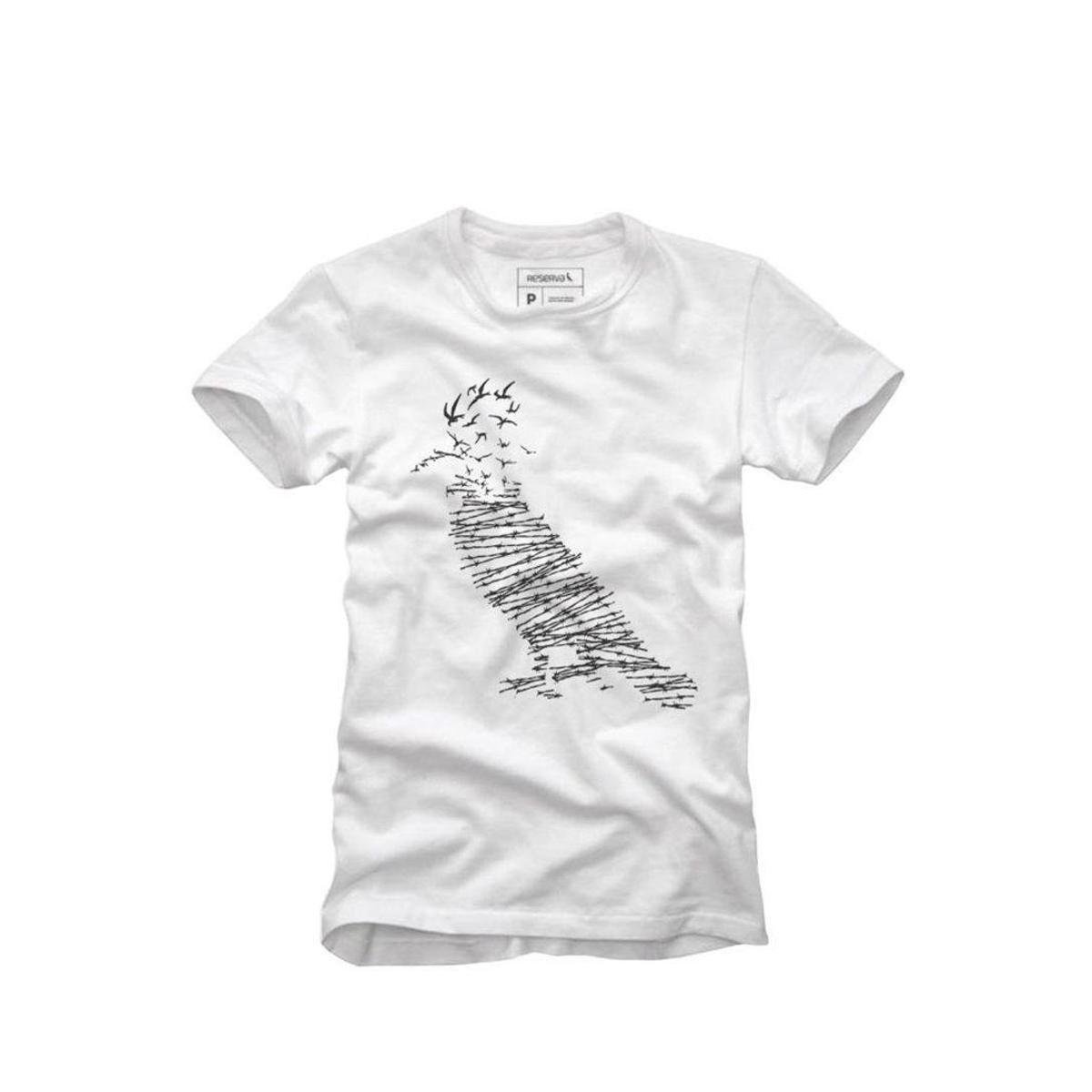 Camiseta Pica Pau Lib De Pensamento Conforto Casual Reserva Menor preço em Camiseta Pica Pau Lib De Pensamento Conforto Casual Reserva