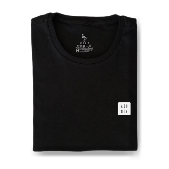 Camiseta Pima 40.1 Preta