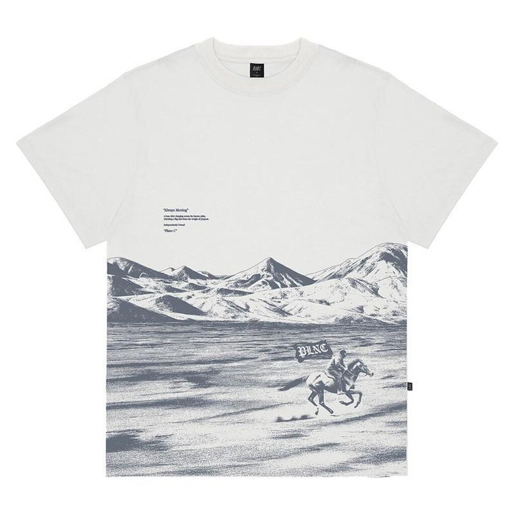 Camiseta Plano C Lone Rider Cotton Marfim Off White