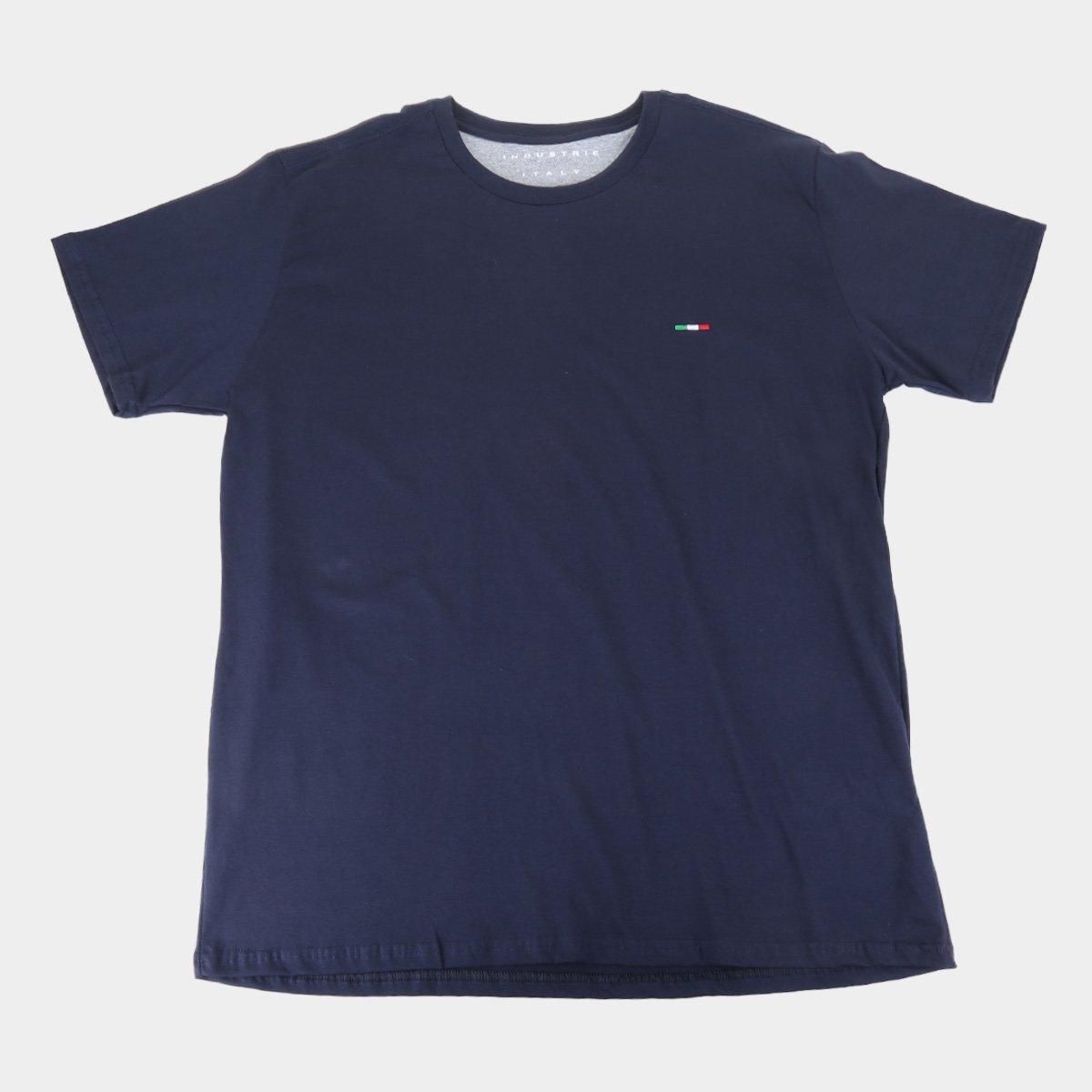Camiseta Plus Size Industrie Básica Masculina - Marinho Menor preço em Camiseta Plus Size Industrie Básica Masculina - Marinho