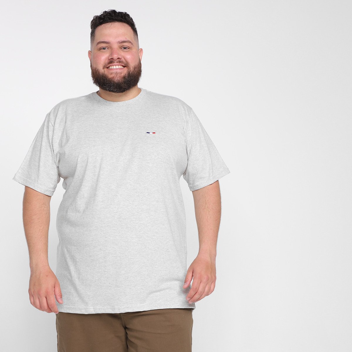 Camiseta Plus Size Industrie Masculina - Gelo é ruim? Camiseta Plus Size Industrie Masculina - Gelo é boa?