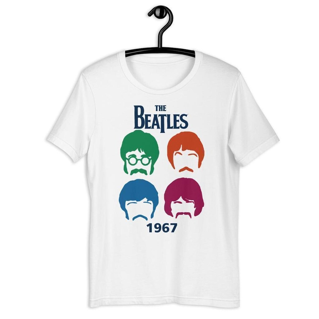 Camiseta Plus Size Unissex Beatles Let it be Rock