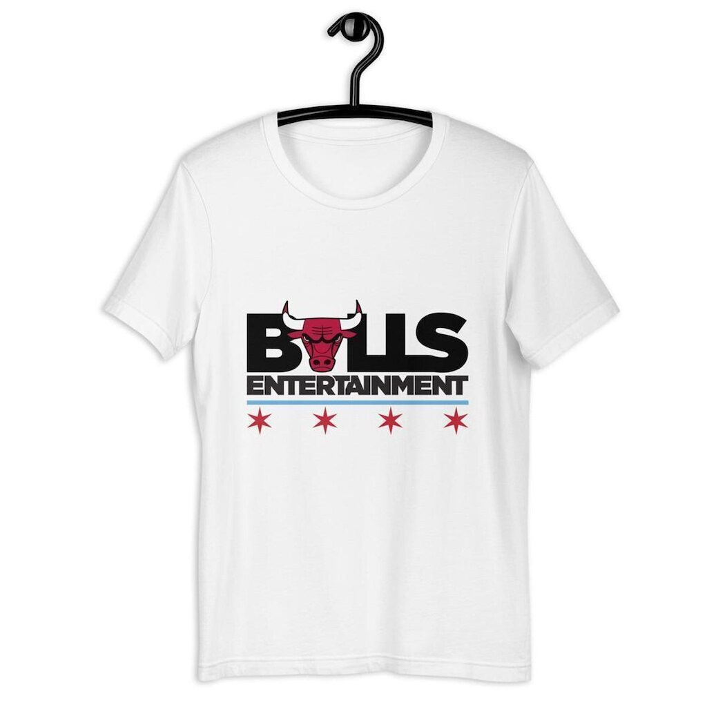 Camiseta Plus Size Unissex Chicago Bulls