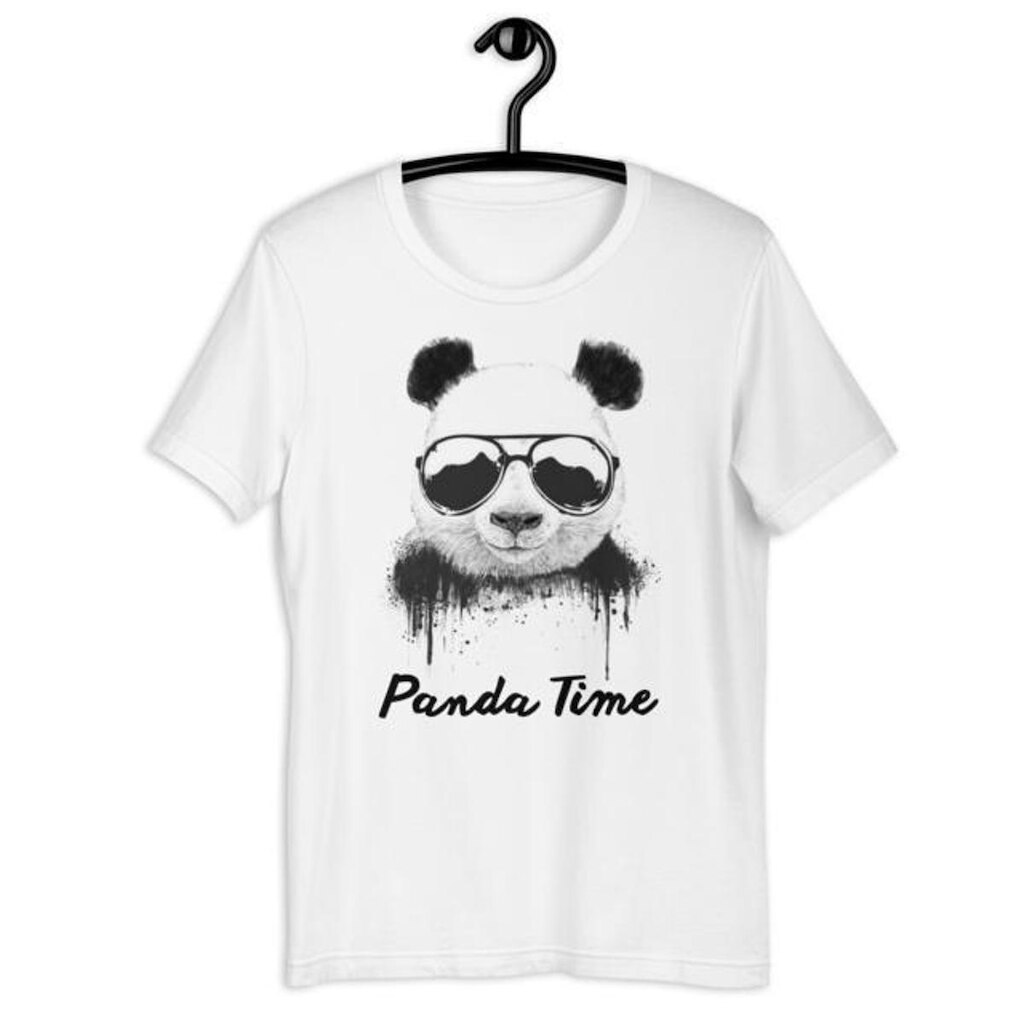 Camiseta Plus Size Unissex Urso Panda