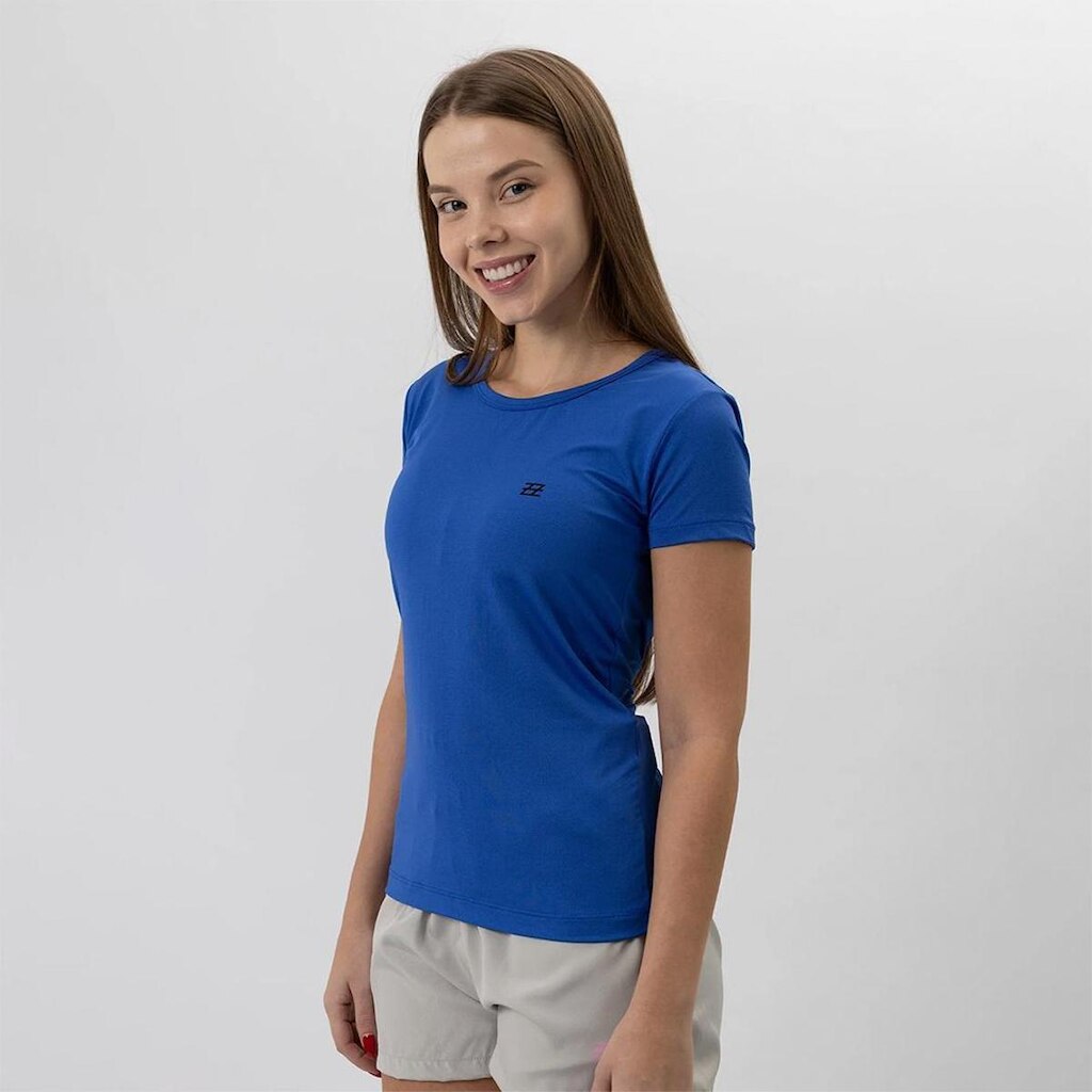 Camiseta Poliamida Dry Feminina Logo