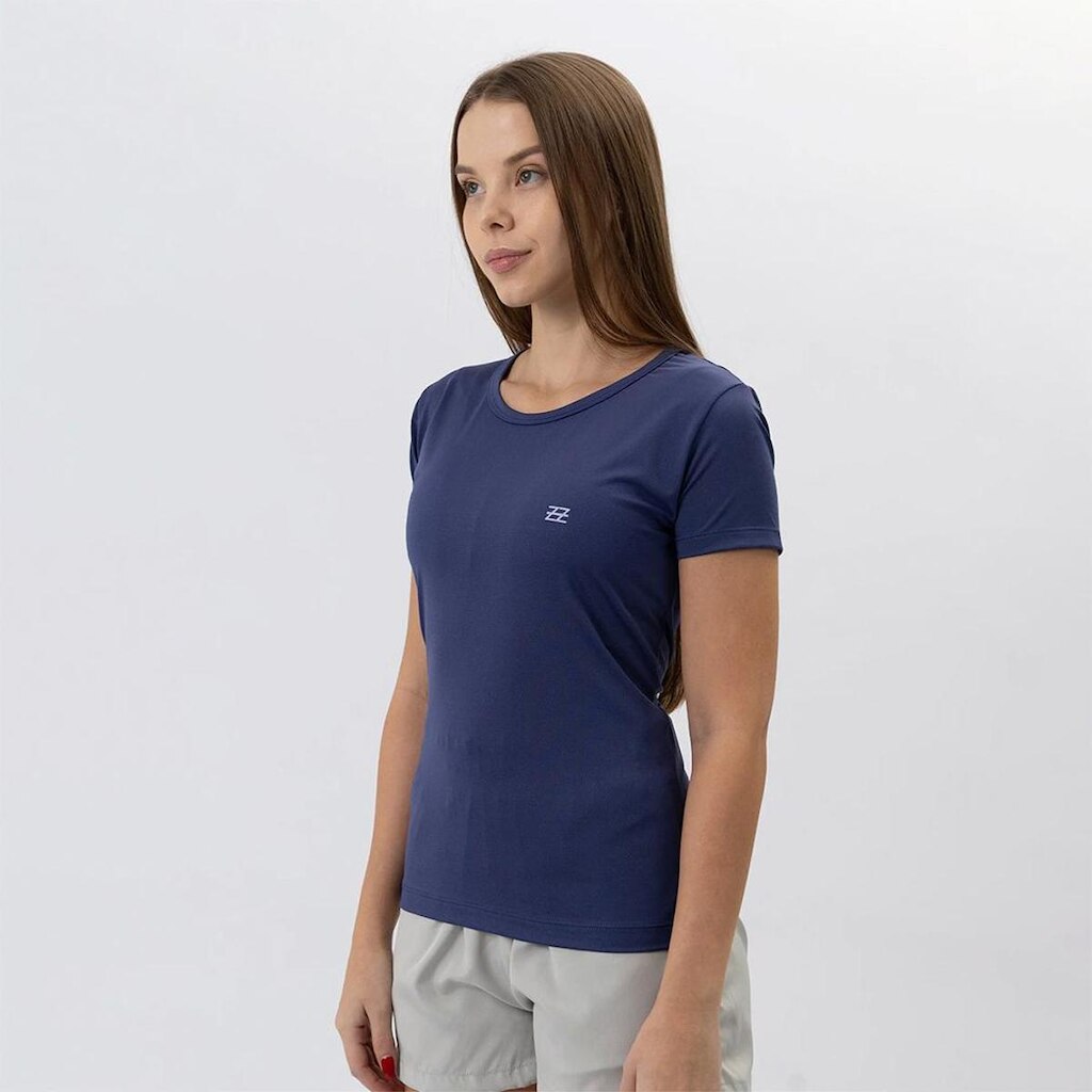 Camiseta Poliamida Dry Feminina Logo