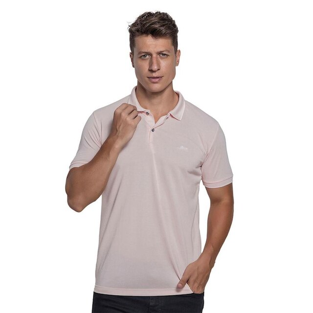 Camiseta Polo Básica Lisa - Remo Fenut