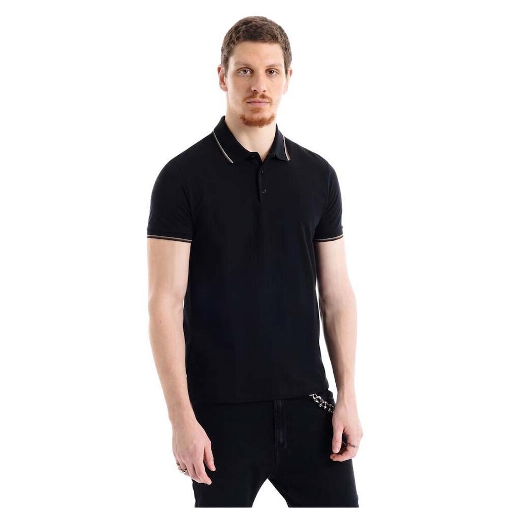 Camiseta Polo Ellus Easa Com Friso Classic