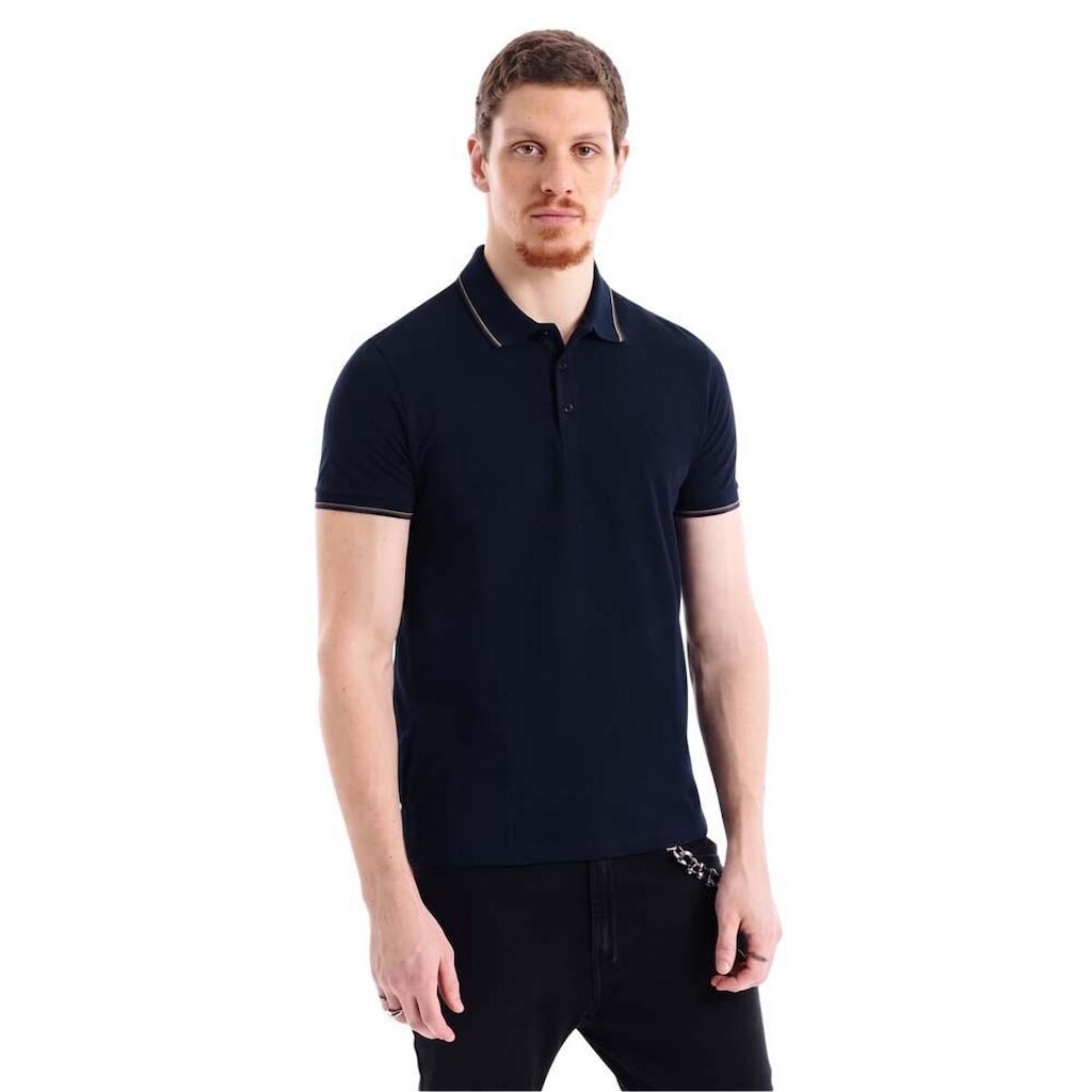 Camiseta Polo Ellus Easa Com Friso Classic