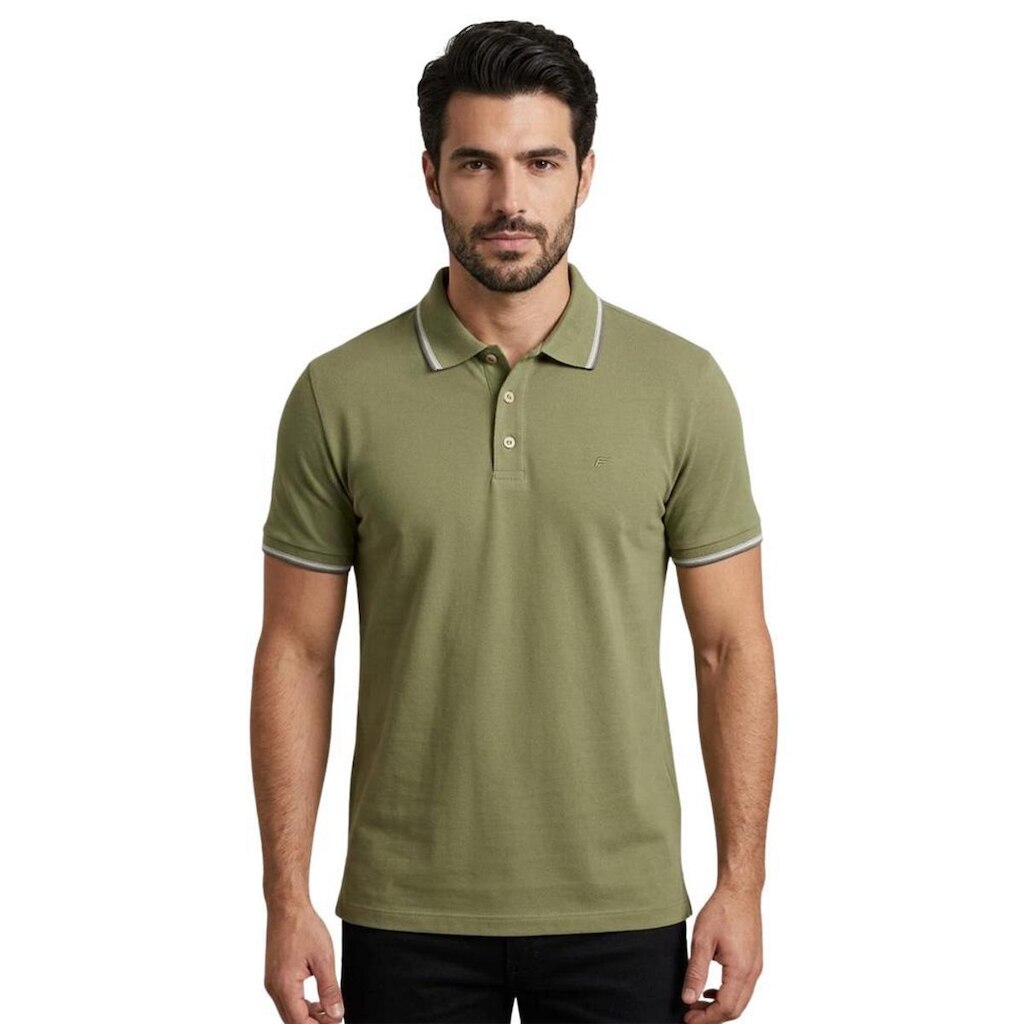 Camiseta Polo Ellus Masculina Slim Clássica com Botões