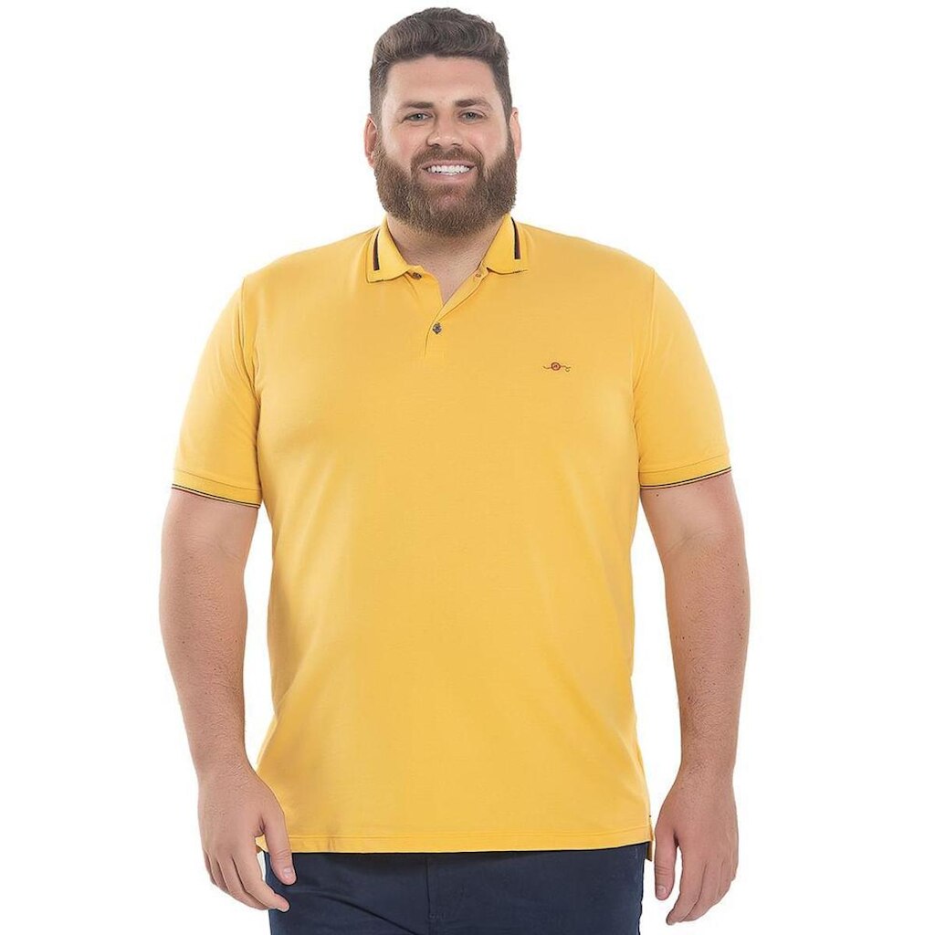 Camiseta Polo Extra Grande - Remo Fenut