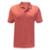 Camiseta Polo Individual Comfort Fit Friso - Vermelho