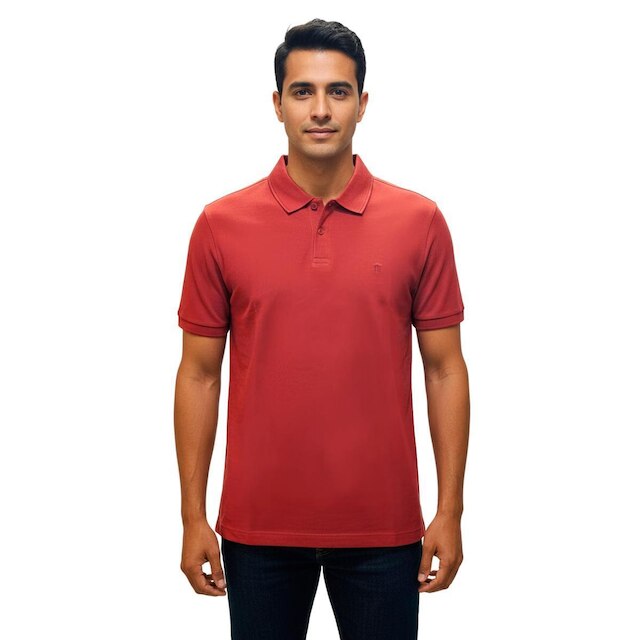 Camiseta Polo Individual MC Básico Moda