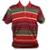 Camiseta Polo Masculina Wolf Listras M - Listrado