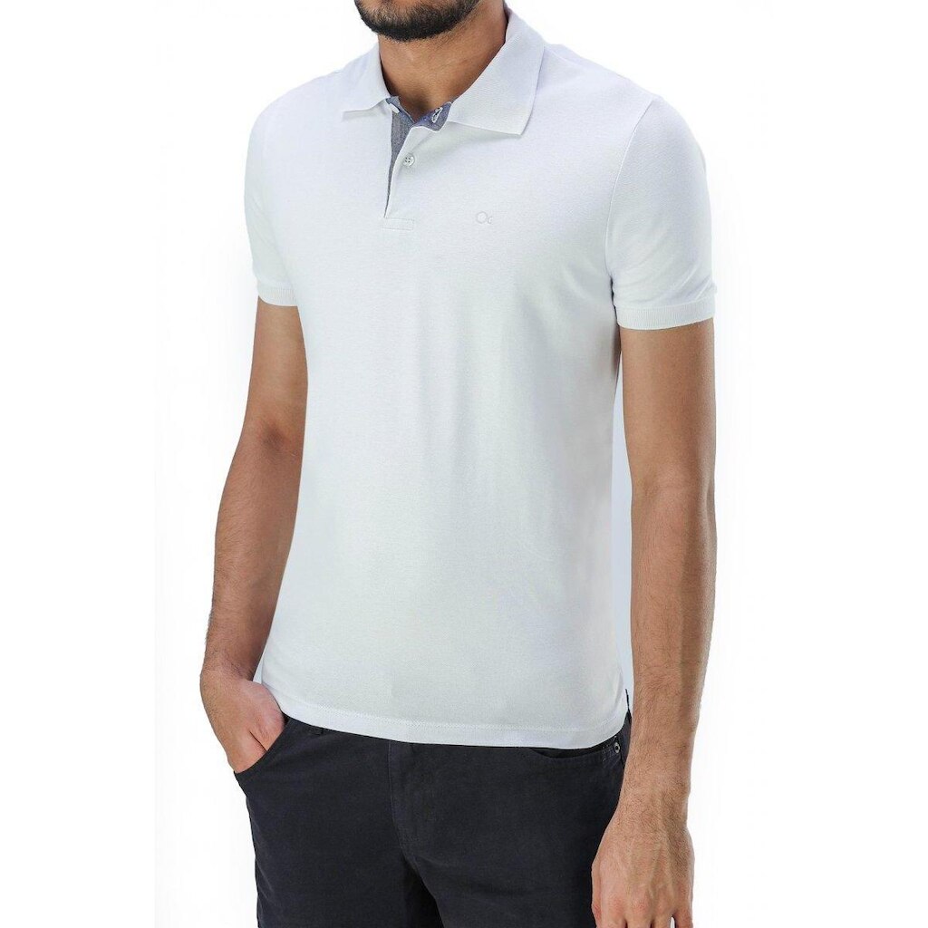 Camiseta Polo Ogochi Essencial Slim 007001001 Masculino