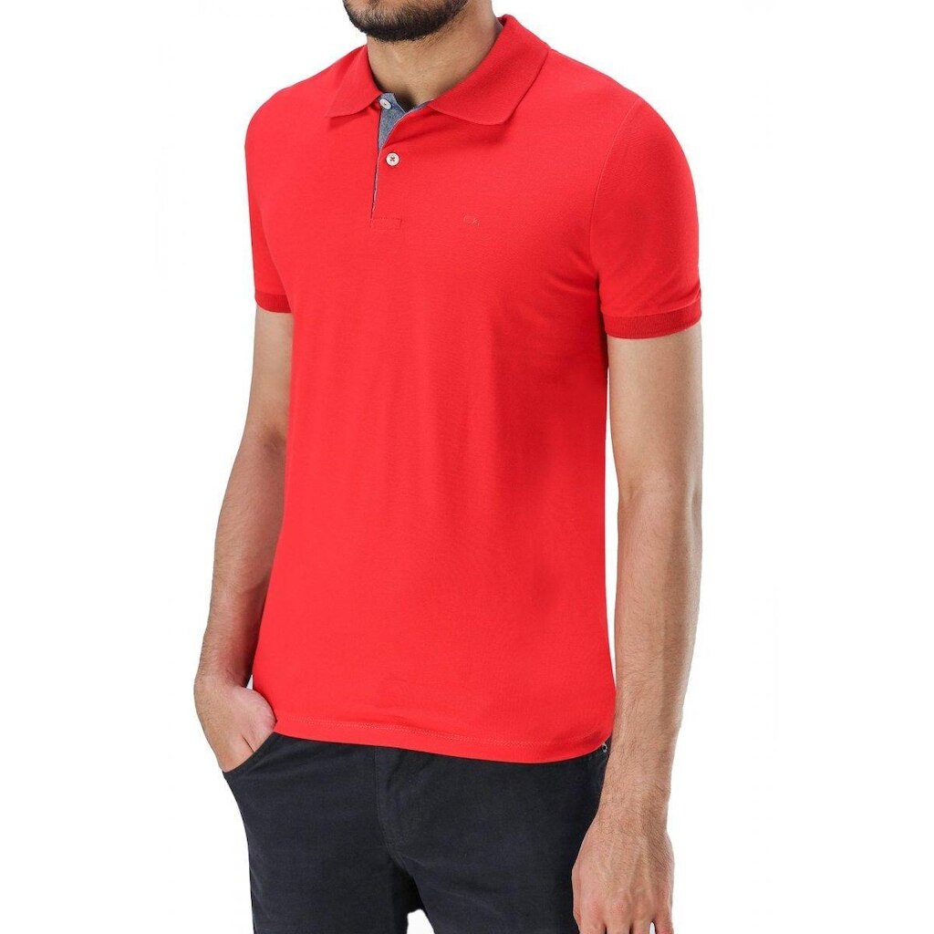 Camiseta Polo Ogochi Essencial Slim 007001001 Masculino