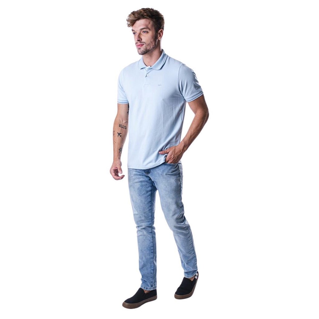 Camiseta Polo Ogochi Reggla Slim