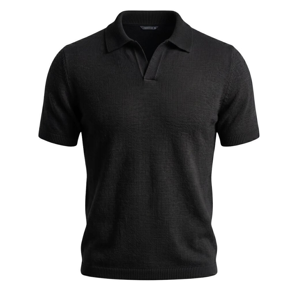 Camiseta Polo Ogochi Slim Casual Tricot