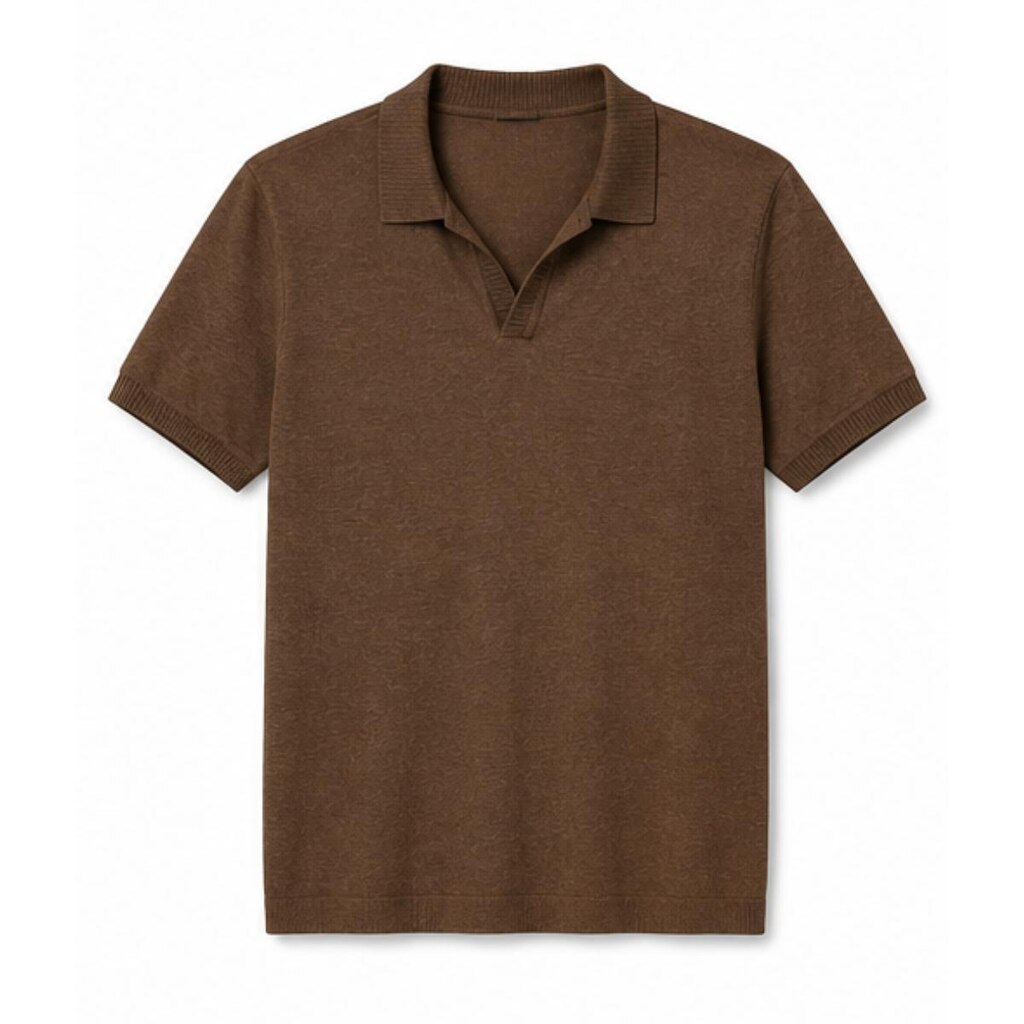 Camiseta Polo Ogochi Slim Casual Tricot
