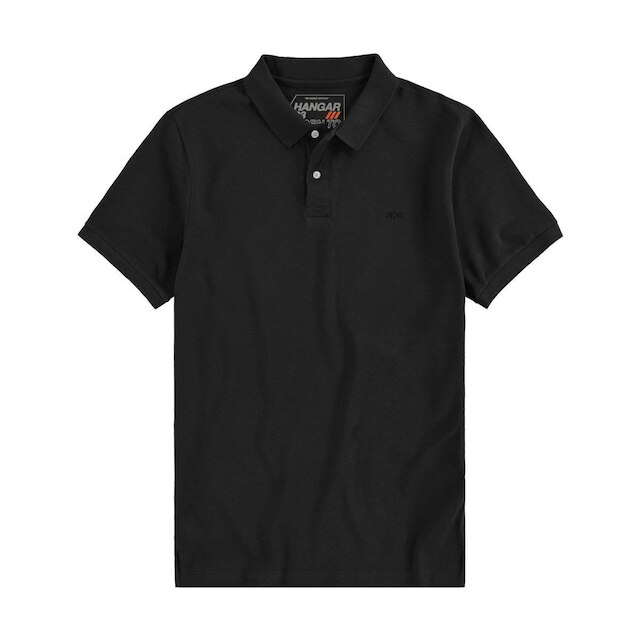 Camiseta Polo Plus Size Hangar 70655 Masculina