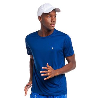 Camiseta Polo Wear Esportiva Masculina Azul Escuro