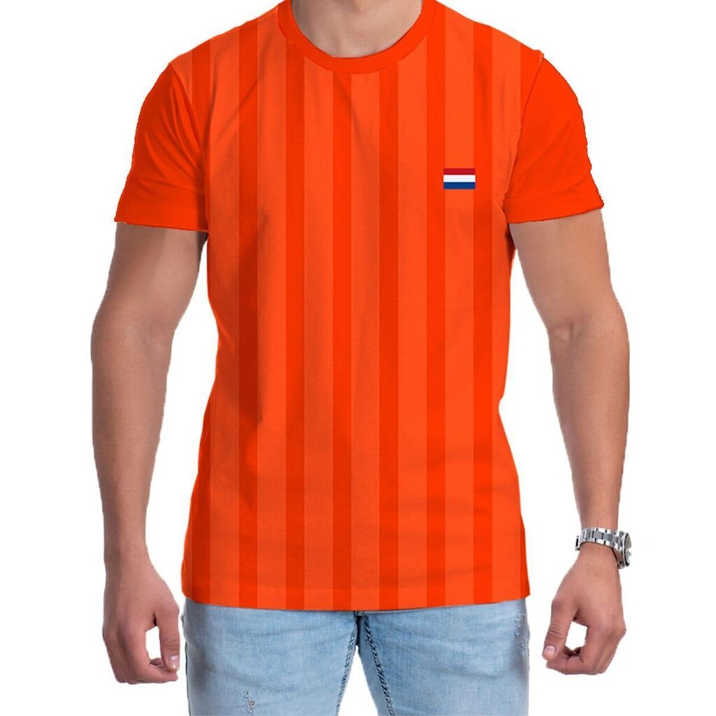 Camiseta Premium Copa Camisa Holanda Masculina 2022
