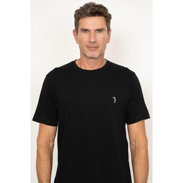 Camiseta Preta Lisa Aleatory