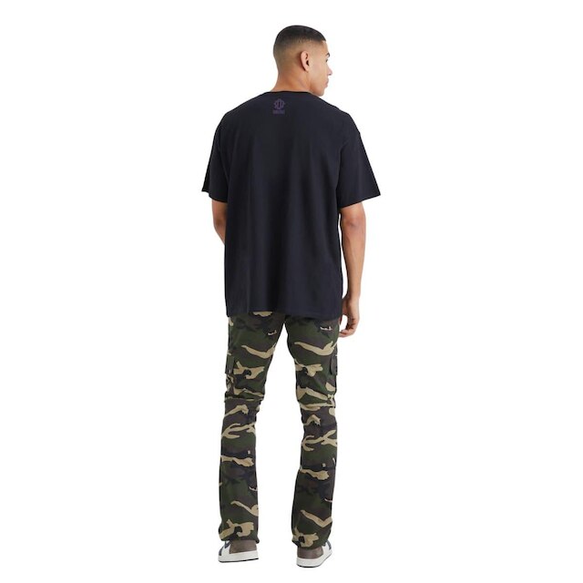 Camiseta Preta Oversized Life Project Urso DNV