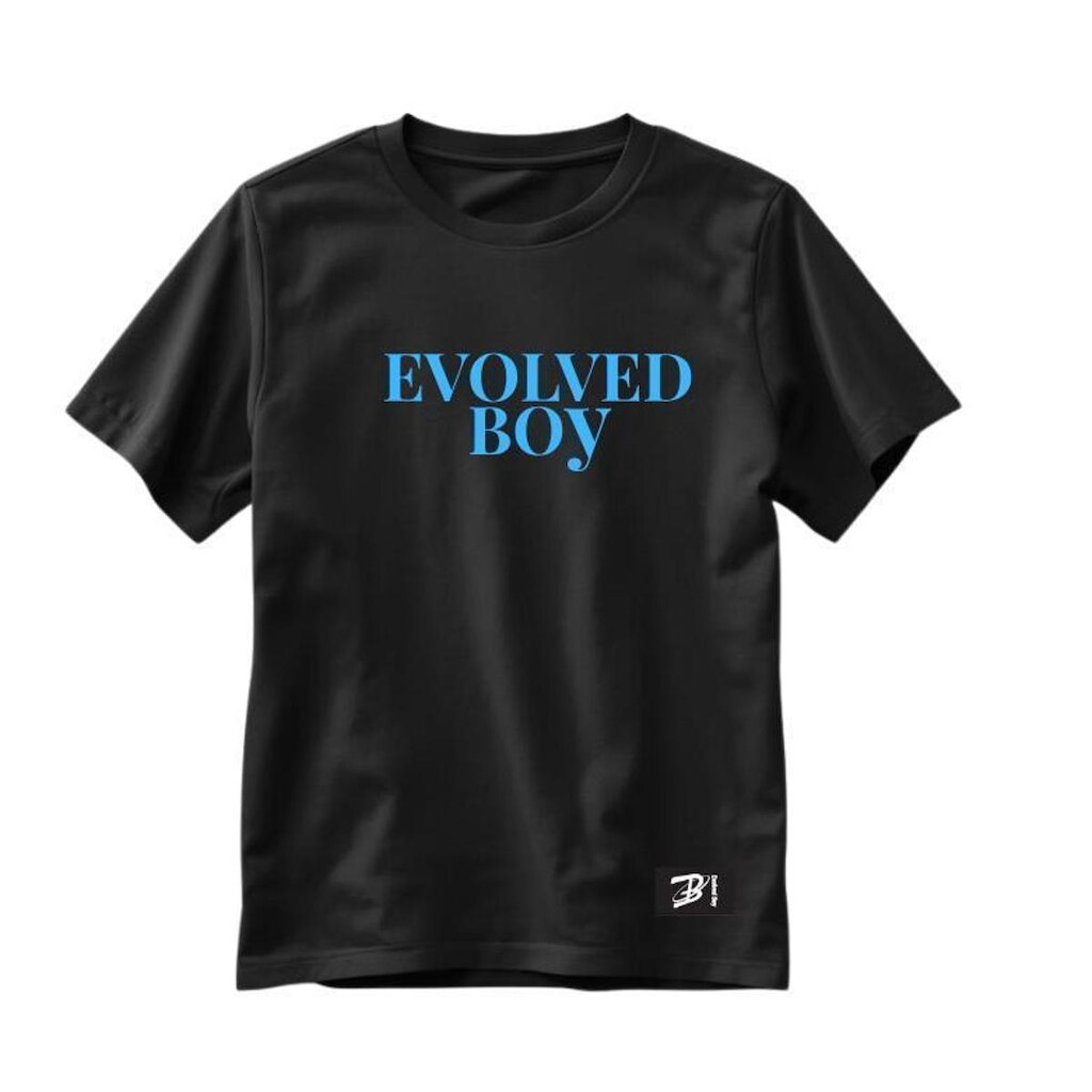 Camiseta Preta Urban Move – Streetwear Infantil Evolved Boy