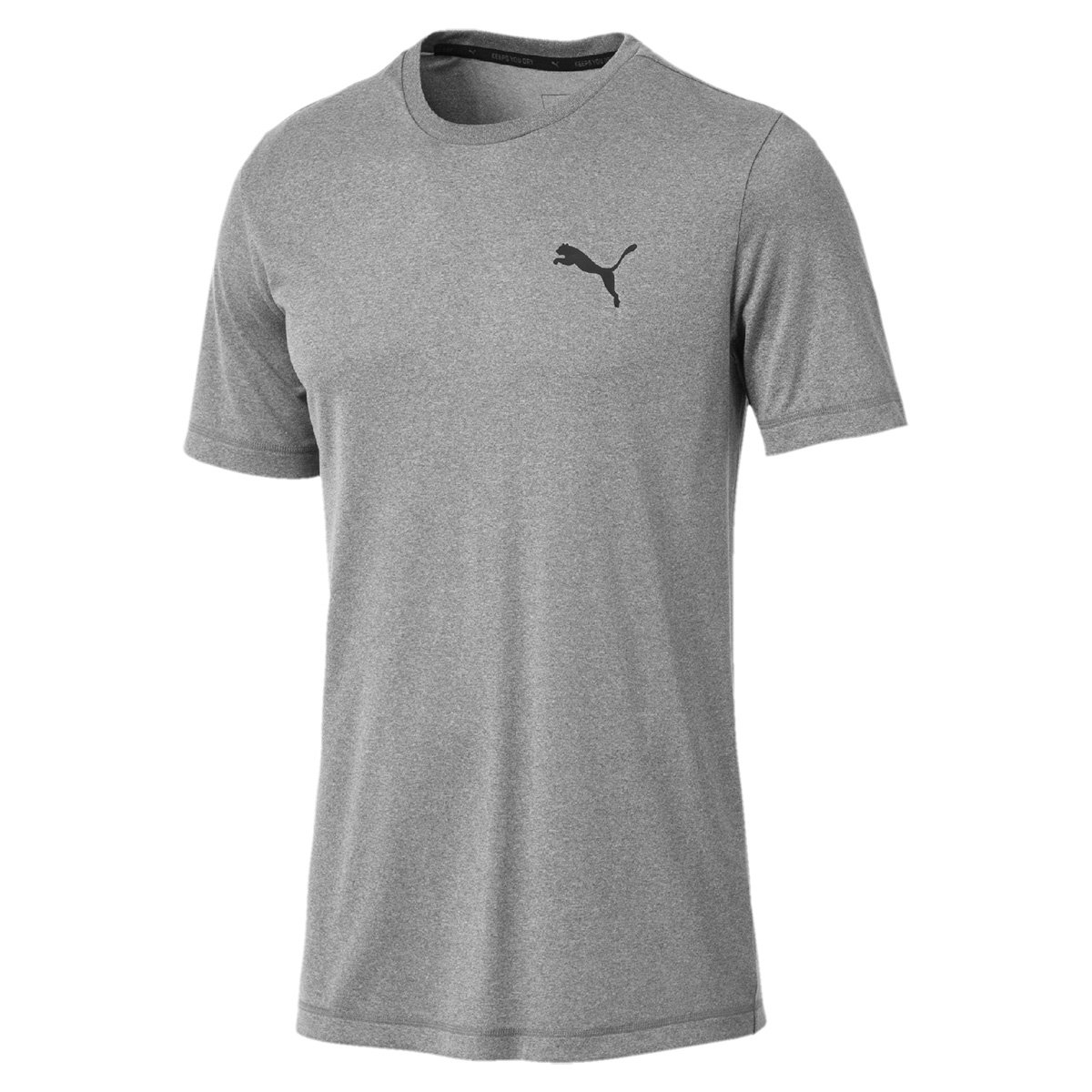 Camiseta Puma Active Masculina - Cinza Claro Menor preço em Camiseta Puma Active Masculina - Cinza Claro