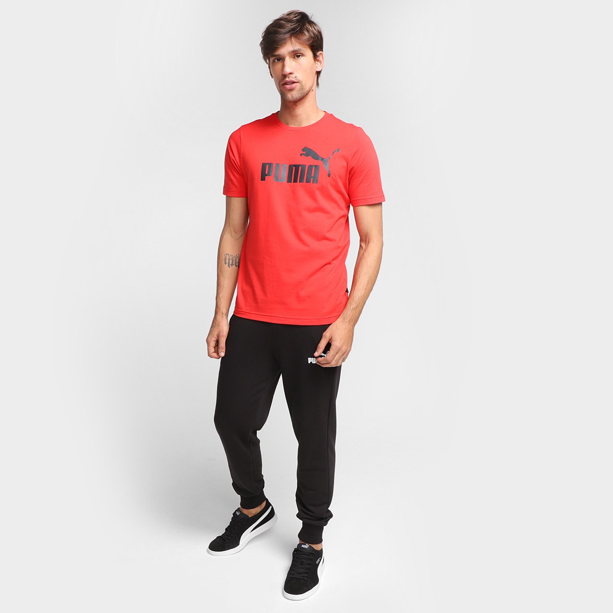 blusa puma vermelha