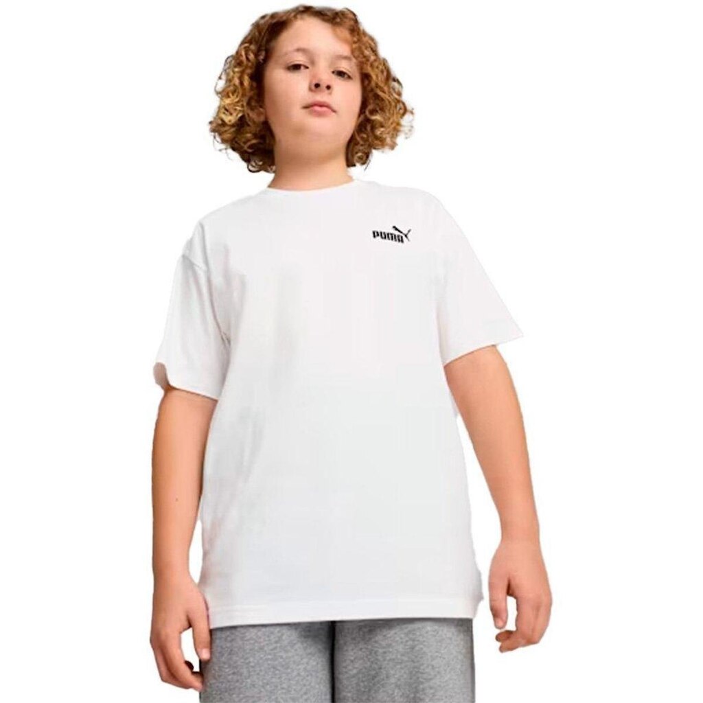 Camiseta Puma Essentials Small No. 1 Logo Juvenil Masculino