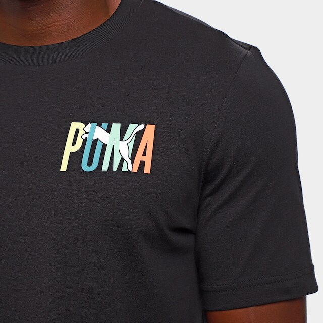 Camiseta Puma Graphic Masculina