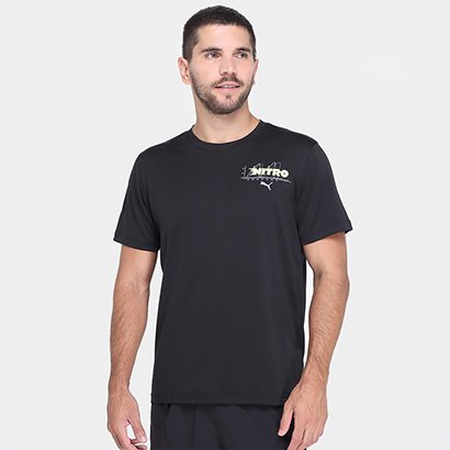 Camiseta Puma Graphics Running Nitro Masculina - Masculino