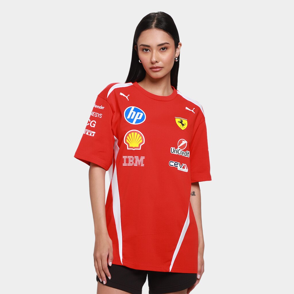 Camiseta Puma Sf Replica Drivers Authentic Masculina
