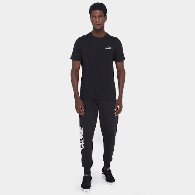 Camiseta Puma Small n. 1 Logo Masculina