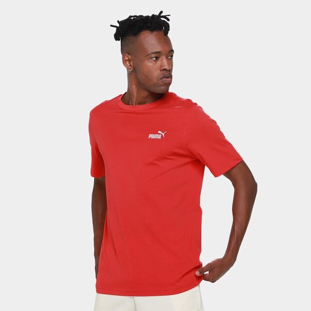 Camiseta Puma Small n. 1 Logo Masculina