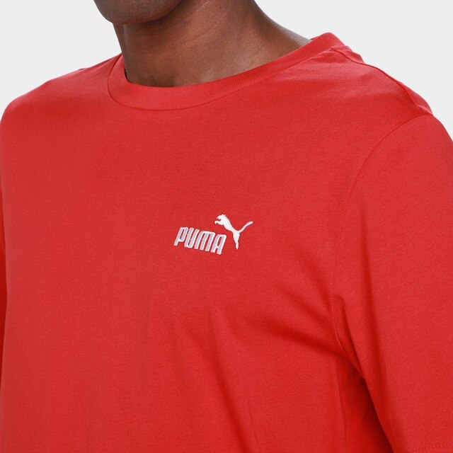 Camiseta Puma Small n. 1 Logo Masculina