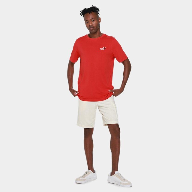 Camiseta Puma Small n. 1 Logo Masculina