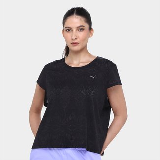 Camiseta Puma Studio Burnout Femme Feminina