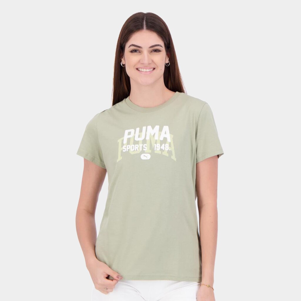Camiseta Puma Varsity Feminina