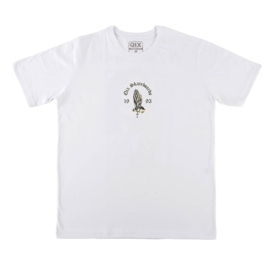 CAMISETA QIX SKULL SKATEBOARD
