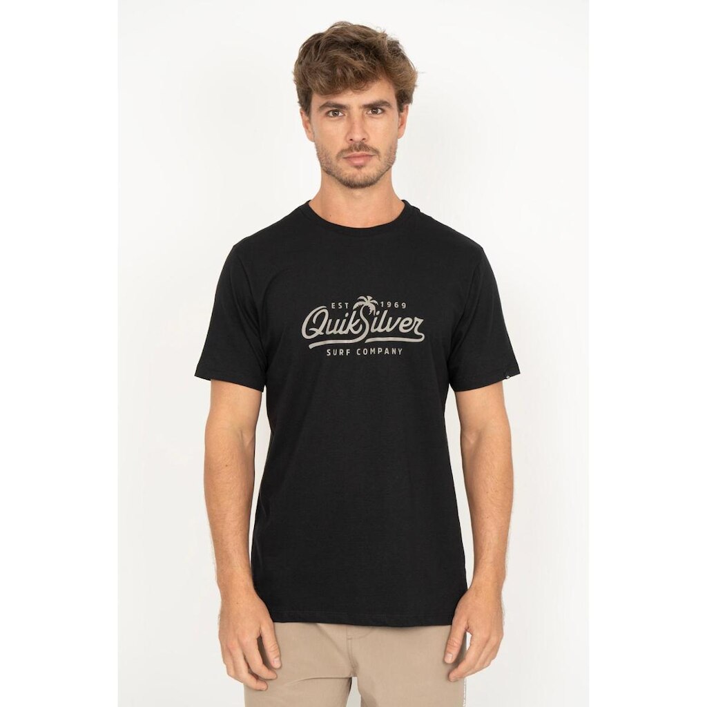 Camiseta Quiksilver M/C High Palm I Preto