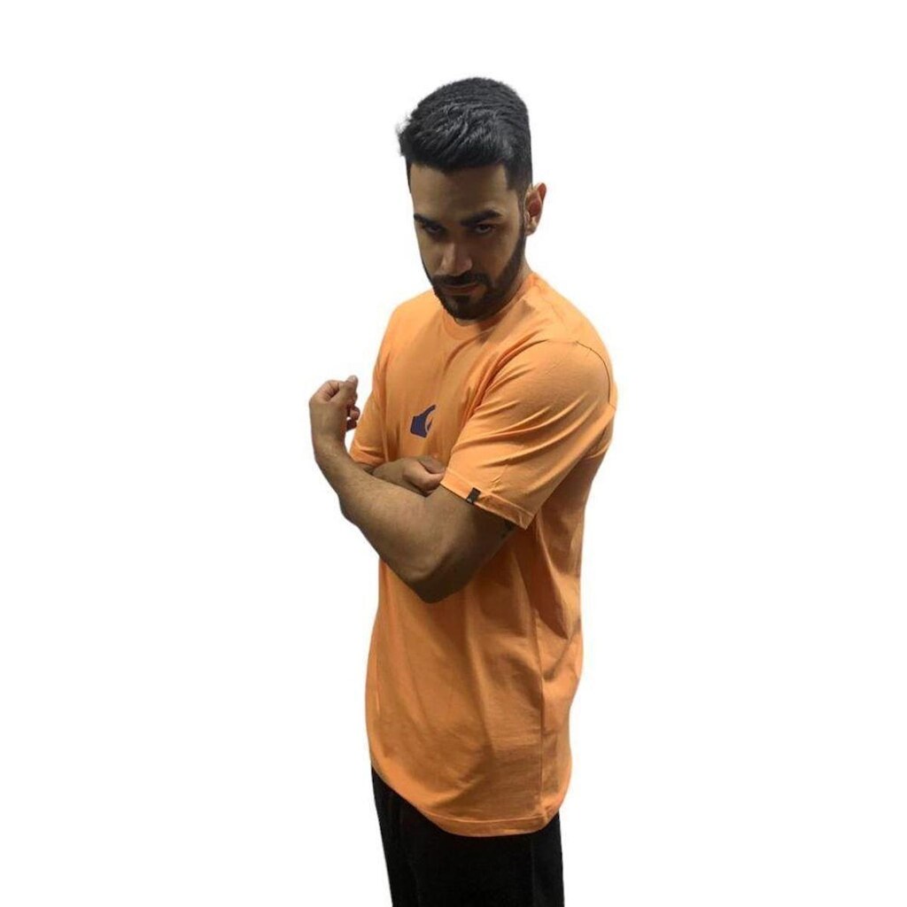 Camiseta Quiksilver Mini Comp Laranja