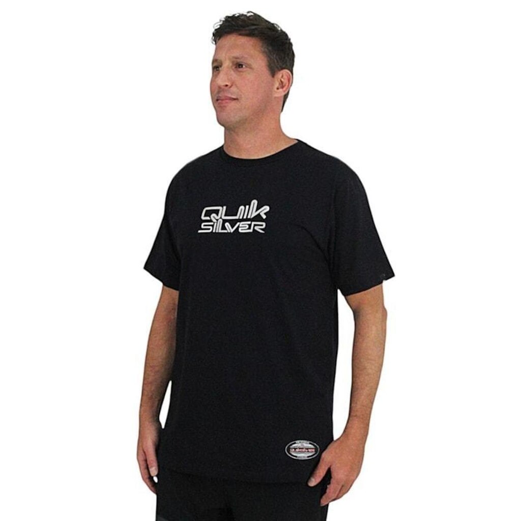 Camiseta Quiksilver Omni Chrome Line Black