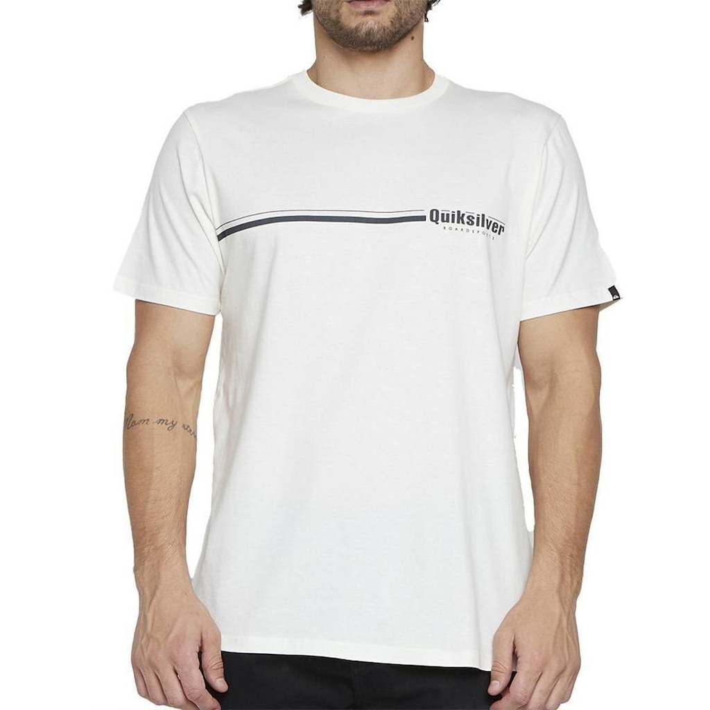 Camiseta Quiksilver Speed Stripe SM25 Masculina