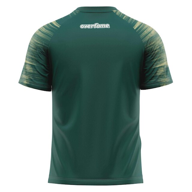 Camiseta Raglan Unissex Trekking Tecnodots Verde