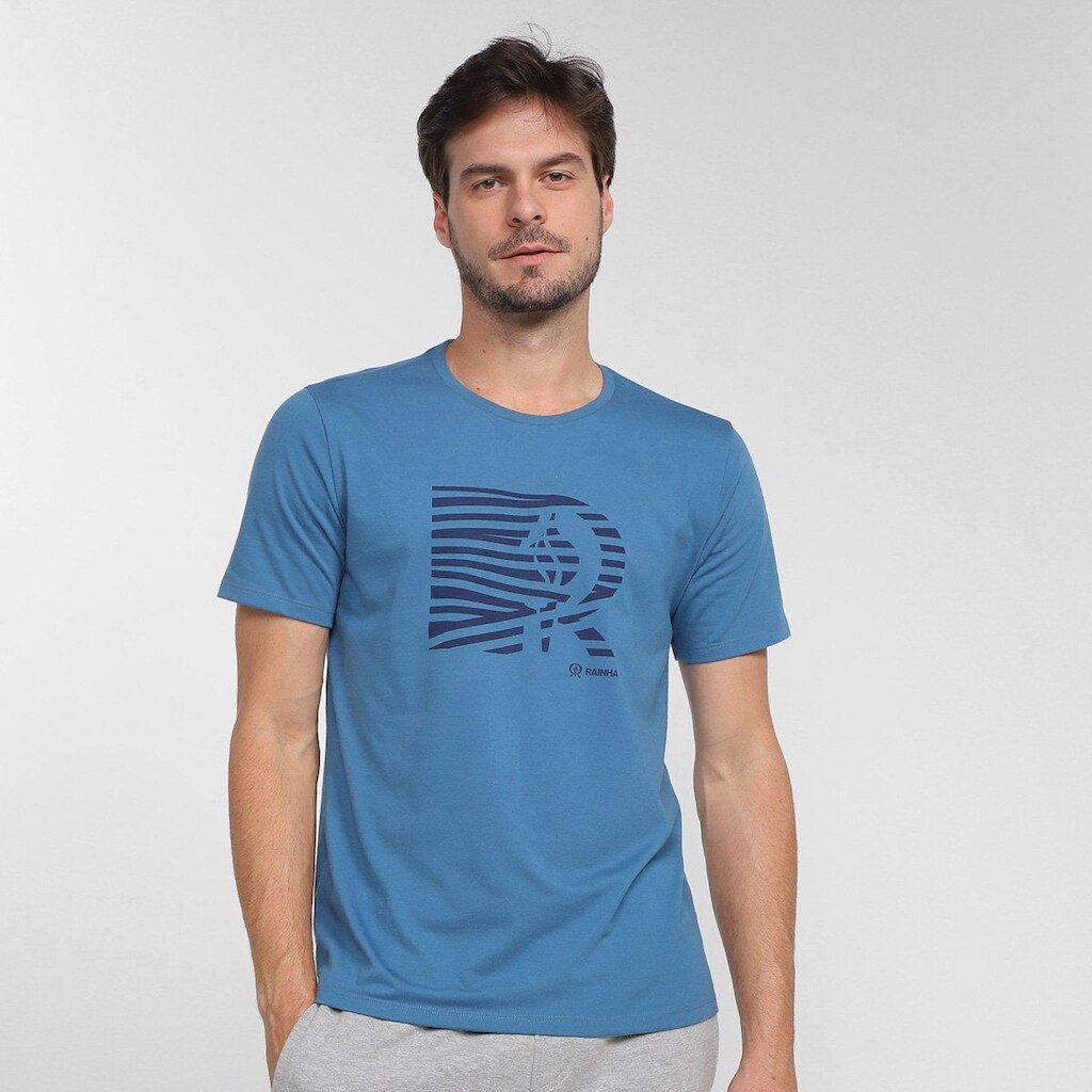 Camiseta Rainha Casual Selfie Masculina