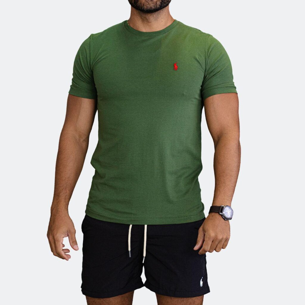 Camiseta Ralph Lauren Basica Slim