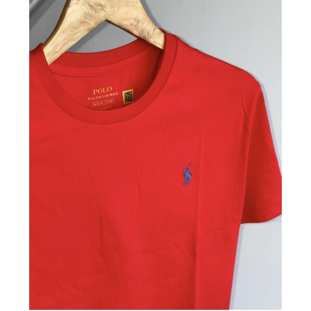 Camiseta Ralph Lauren Masculina Vermelha